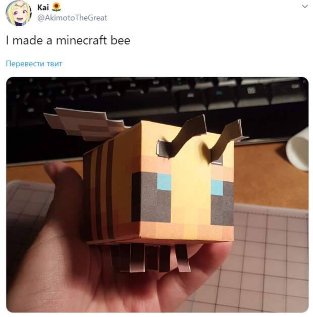 Пчелы в Майнкрафте