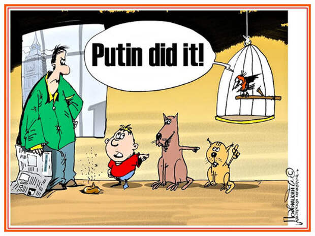 Putin did it! He pressed the red button!