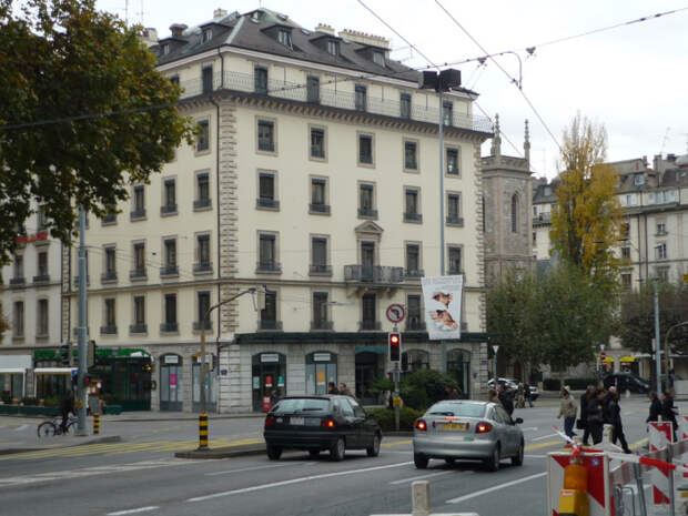 Дом, в котором Достоевские снимали квартиру в Женеве (фото: Nashagazeta.ch)