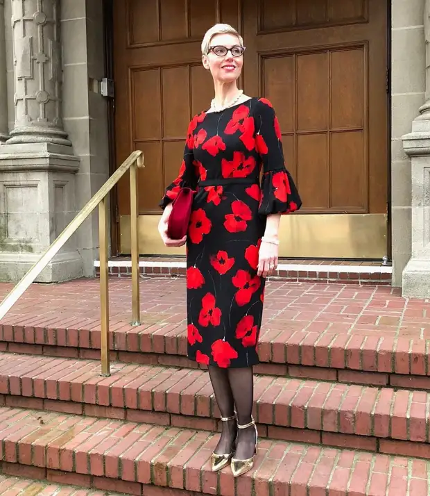 3 стройнящие модели платьев для женщин 50+ - Секреты стиля - 21 января ...