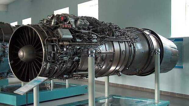 Российский авиационный двигатель АЛ-31. Взято из Яндекс-картинок