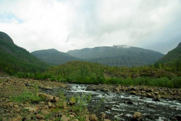 Плато Путорана, горы Путорана, Россия.
