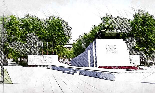 Стала известна стоимость реставрации ограждения в сквере Танкистов Орла