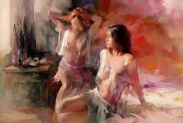 Художник Willem Haenraets. Когда несбывшееся зовёт нас…