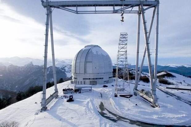 23. В Карачаево-Черкесию доставили зеркало для самого большого телескопа в Европе Хорошие, добрые, новости, россия, фоторепортаж