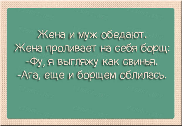 Анекдоты из семейной жизни