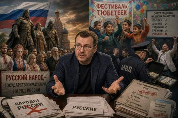 «Ребята, вы что?!»: Михаил Бурда о том, как чиновники вычёркивают русских из списка «народов России»