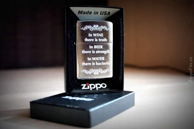 Производство зажигалок Zippo на видео