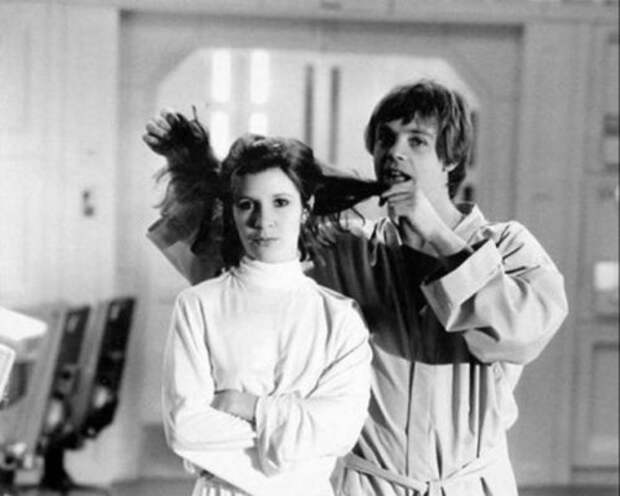 Фотографии со съёмок Star Wars (38 шт)