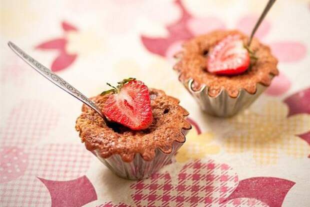 Клафути с клубникой Клафути с клубникой