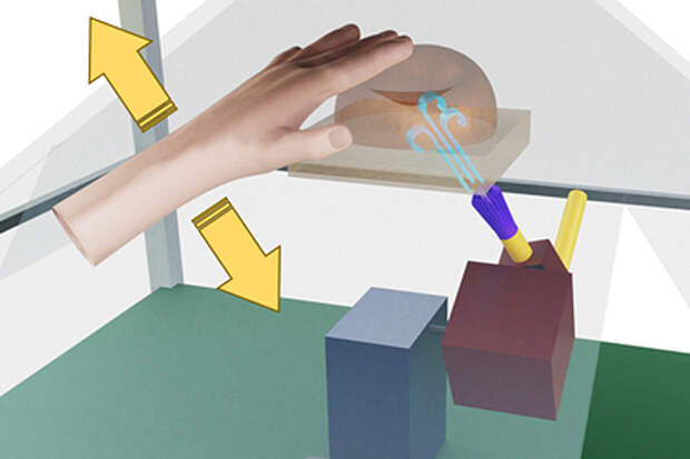 Создана осязаемая наощупь голограмма