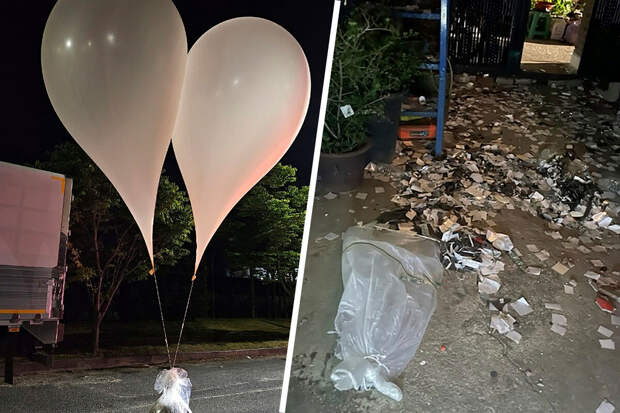 Yonhap: аэропорт Сеула отложил рейсы из-за шаров с мусором из КНДР