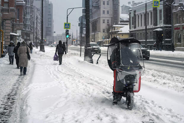 Москвичам пообещали продолжение снегопадов