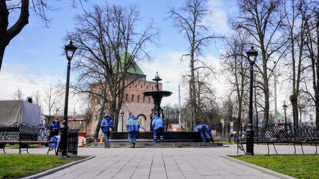 Все 25 городских фонтанов готовятся к летнему сезону в Нижнем Новгороде