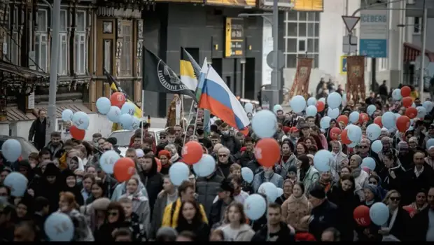На крестный ход вышли 4500 уральцев