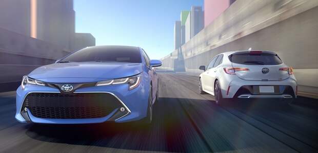 В США представили новую Toyota Corolla Hatchback 2018