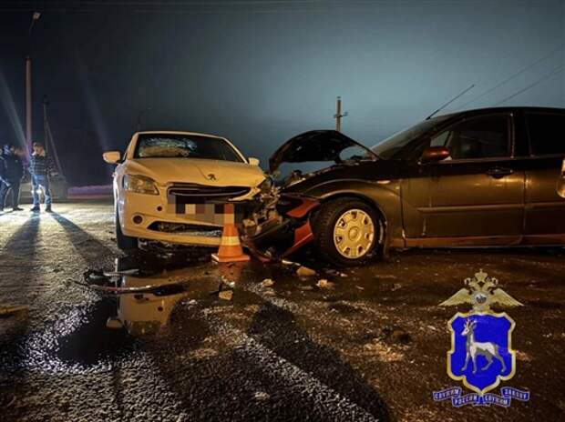 2-летний ребенок пострадал в ДТП с двумя иномарками под Самарой