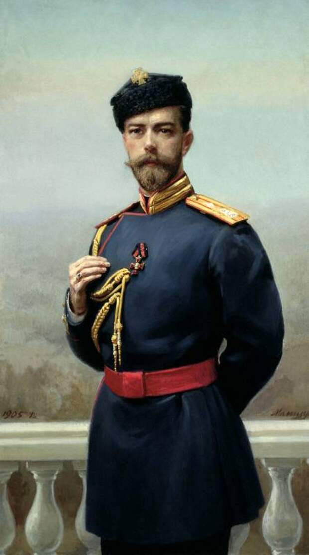 Манизер Генрих (1847-1925). Император Николай II