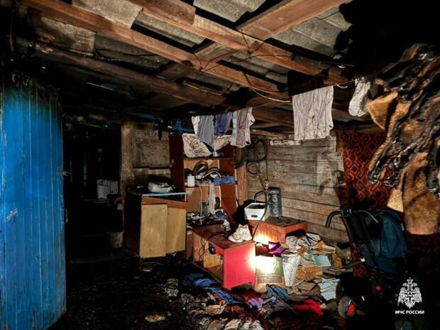 В крымском селе Цветково на пожаре погиб ребенок