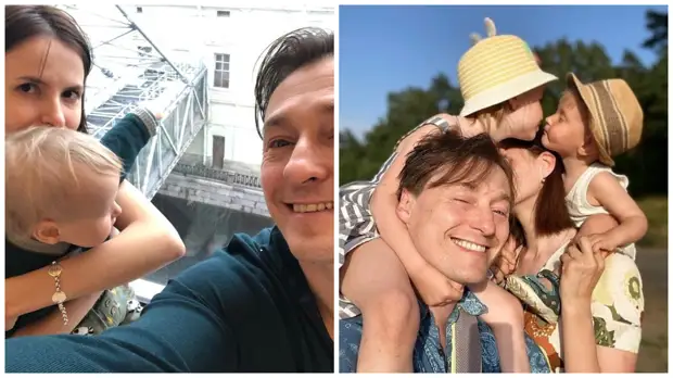 Безруков с сыном поздравили поклонников с Пасхой