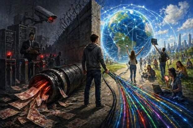 «Топором по всемирной паутине»: Россиянам могут насчитать 6000 рублей за гигабайт «вражеского» интернета