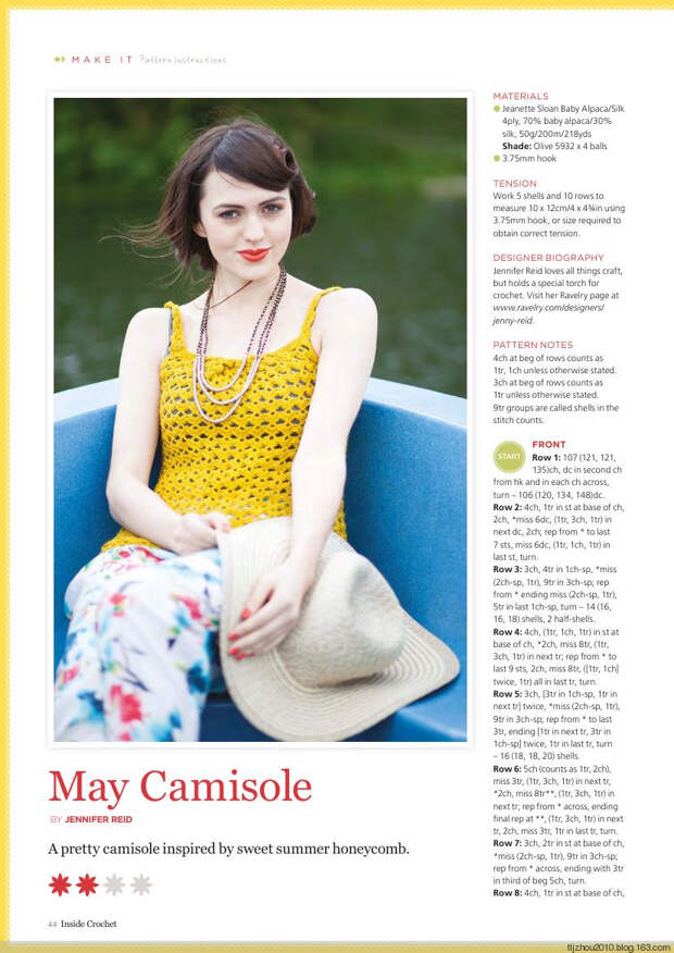 Inside Crochet №55 2014 - 紫苏 - 紫苏的博客 Inside Crochet №55 2014 - 紫苏 - 紫苏的博客