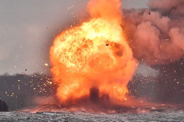 Американскую 155-мм M109 Paladin сожгли точным ударом «Ланцета»