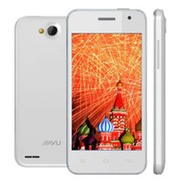Купить смартфон JIAYU F1 F1W MTK6572 Dual Core 4.0" 512MB RAM 4GB ROM Aliyun wcdma 5.0MP GPS phone white 2400mAh in stock