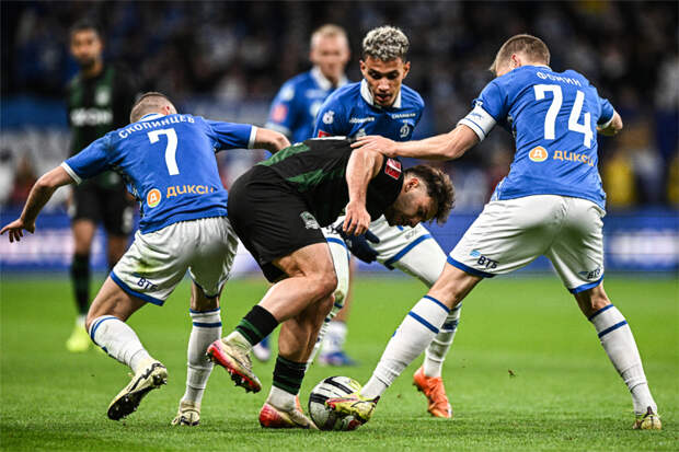 «Динамо» и «Краснодар» сыграли вничью в первом матче финала Пути РПЛ Кубка России