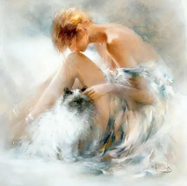 Художник Willem Haenraets. Когда несбывшееся зовёт нас…