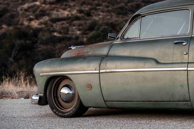 Полностью электрический Mercury Coupe 1949 с сердцем Теслы mercury, tesla, авто, олдтаймер, ретро авто, свап, тюнинг, электромобиль