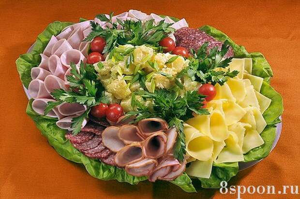 30 шикарных идей красивого оформления мясных и рыбных нарезок, сыров, овощей и фруктов