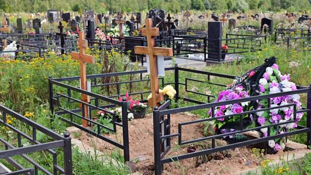Цыгане устроили пиршество на кладбище в Нижнем Новгороде