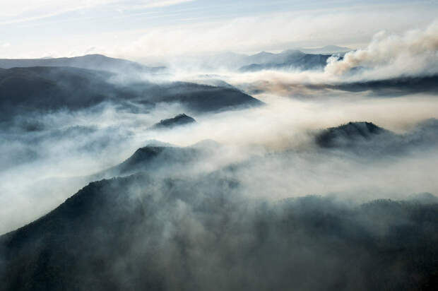 Туман в Национальном парке Сьерра-дель-Кристаль