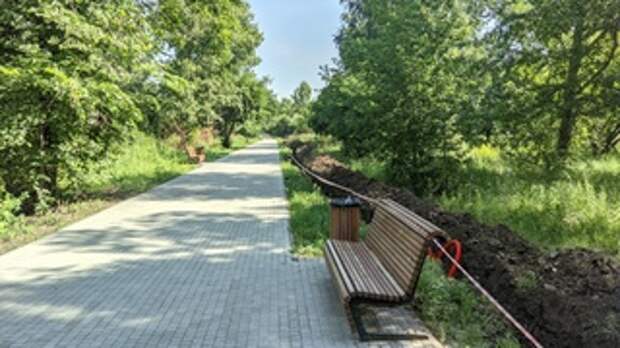 Благоустройство бывшего парка им. Ленина в Барнауле / Фото: amic.ru