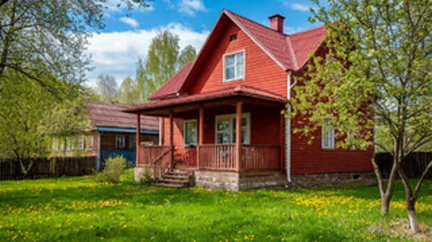 Дача / Изображение сгенерировано нейросетью 