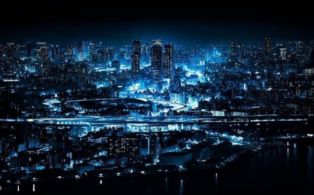 Фотоподборка ночных пейзажей городов городов, ночных, пейзажей, фотоподборка