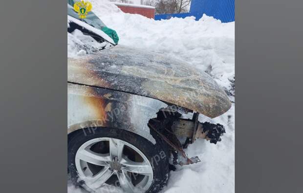 "Отомстил за брызги из-под колес": туляка осудят за поджог Audi на улице Демоснтрации