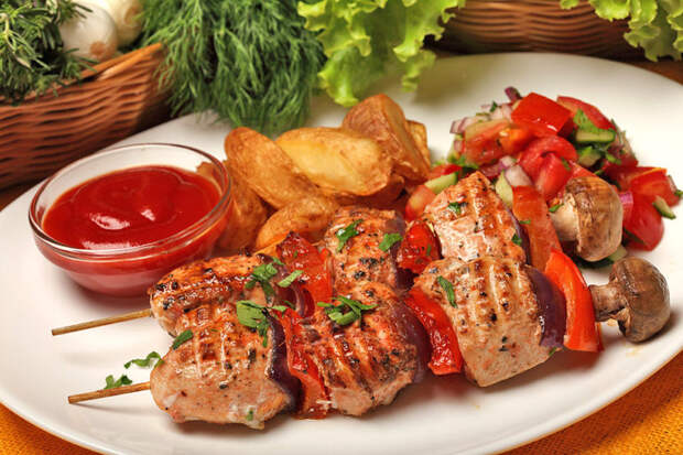 мясо запеченное в духовке