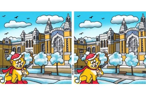 Рыжий любитель мороженого и 11 отличий: перезагрузите мозг за 50 секунд