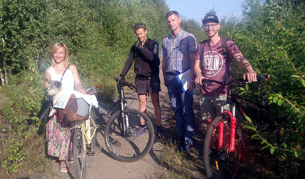 Зеленый путь: новая велодорожка свяжет несколько микрорайонов в Петрозаводске