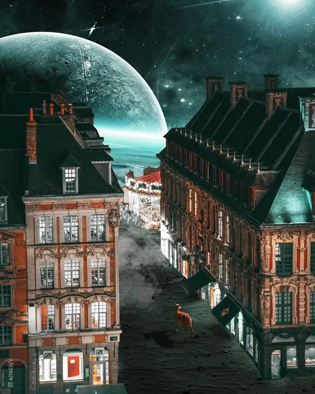 Сюрреалистические фотоманипуляции Зака Изи