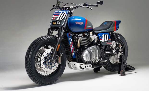 Стрит-трекер на базе Triumph Bonneville T120