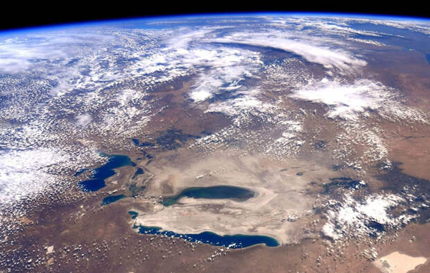 Аральское море из космоса