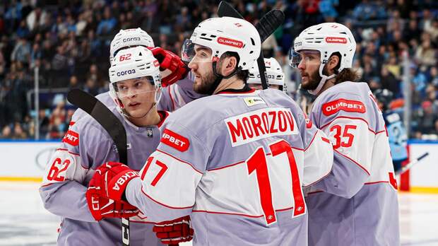 «Спартак» обыграл дома минское «Динамо» и прервал серию из трех поражений подряд в КХЛ