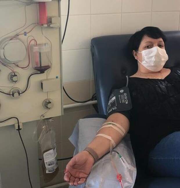 Сотрудница ТЦСО «Южнопортовый» стала донором плазмы крови