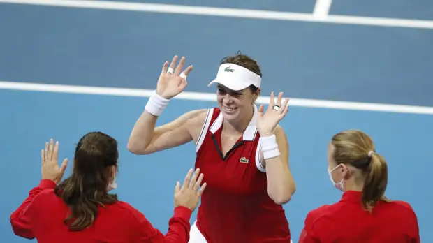 Российские теннисистки досрочно вышли в 1/2 финала Кубка Билли Джин Кинг