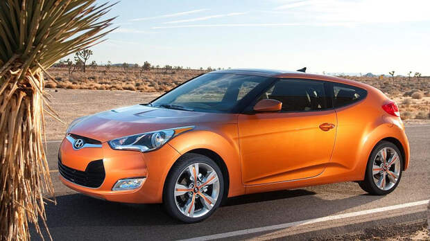 2014 Hyundai Veloster Цвет: витамин C (Hyundai Motor America)