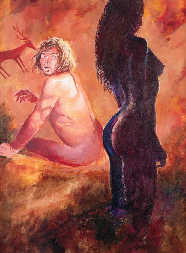 Художники и их музы: картины Milo Manara