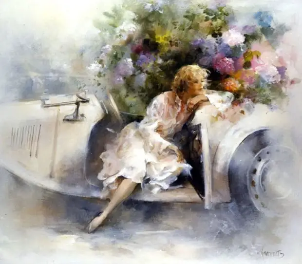 Художник Willem Haenraets. Когда несбывшееся зовёт нас…